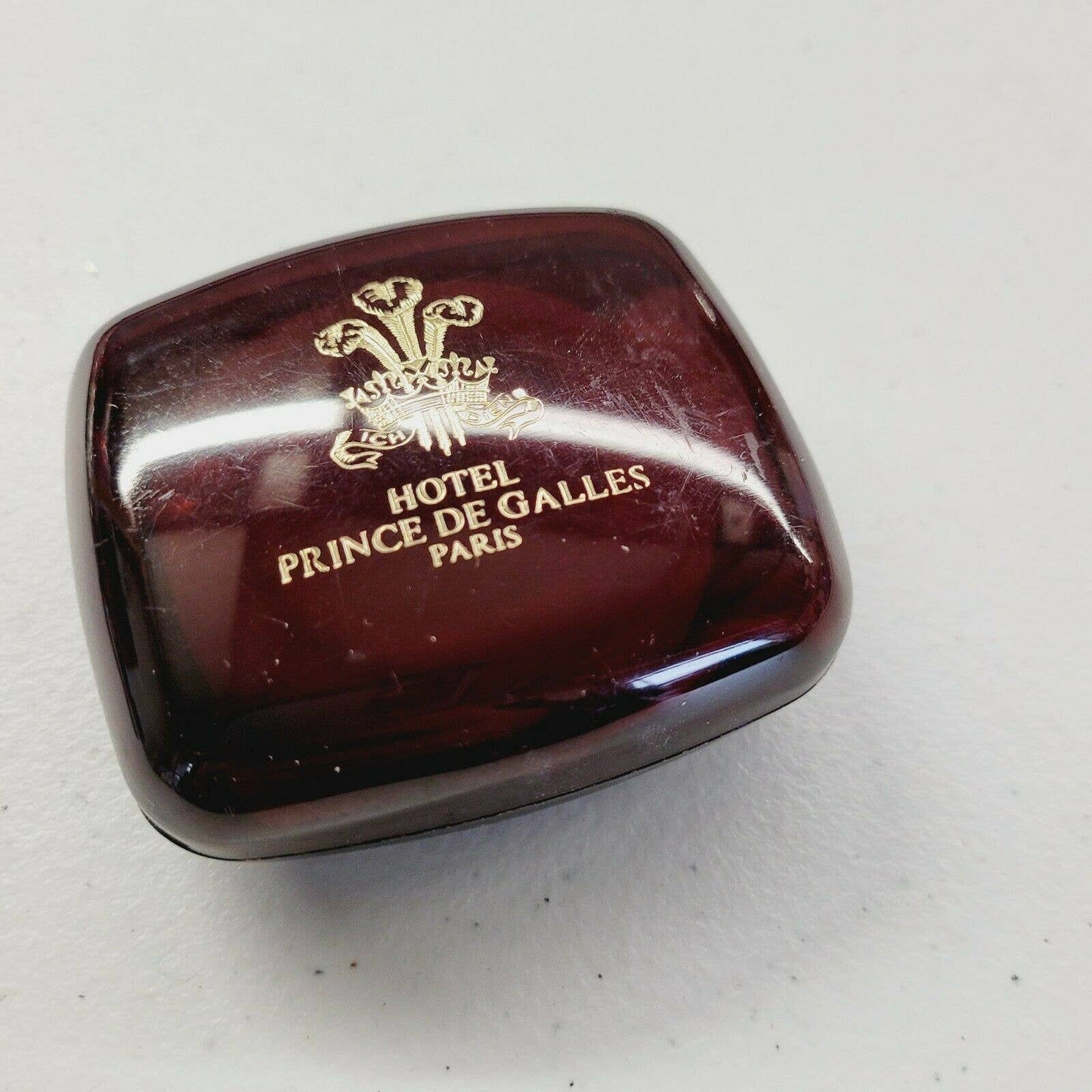 Vintage Lancome Hotel Prince de Galles Paris Soap & Soapbox.