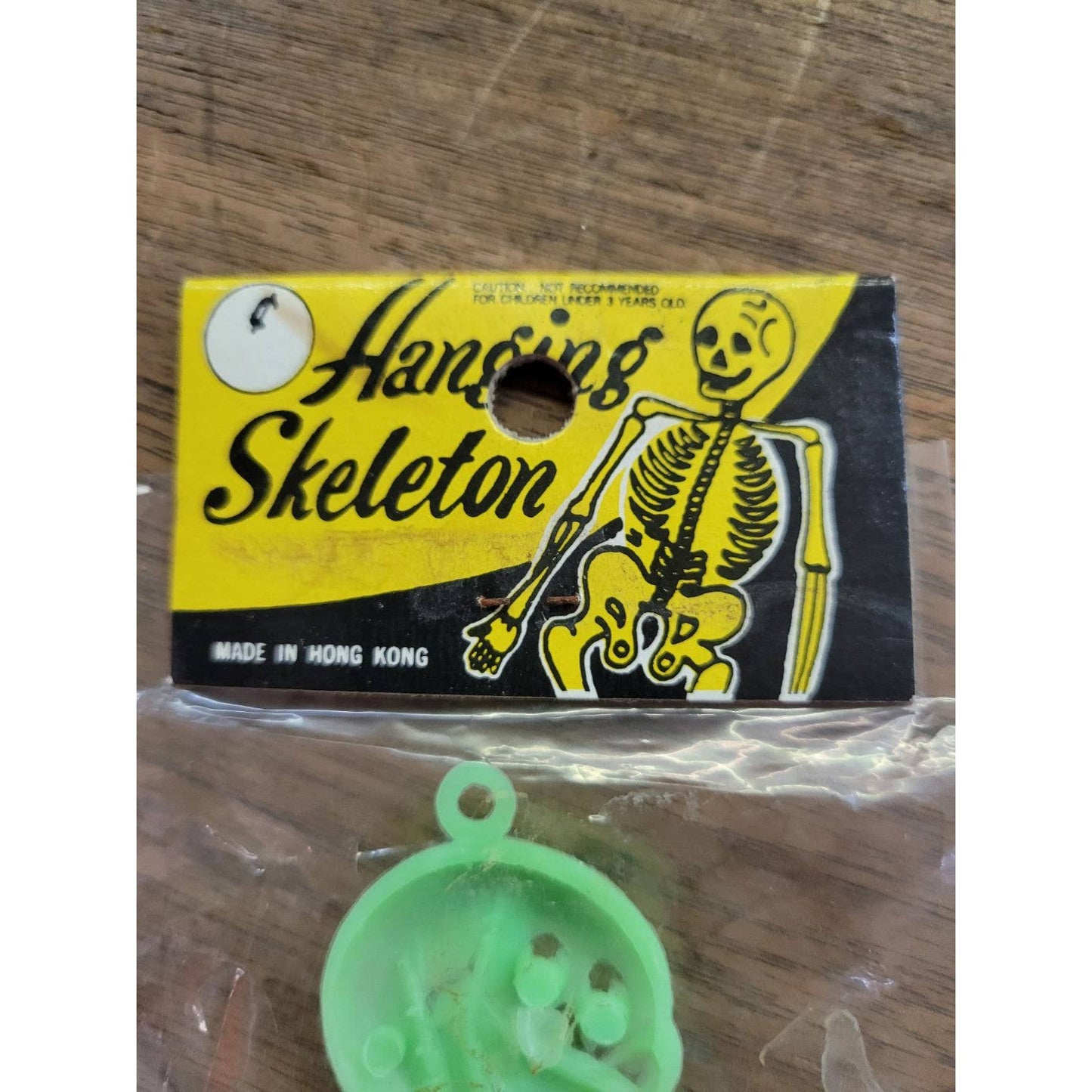 Vintage NOS Hanging Skeleton