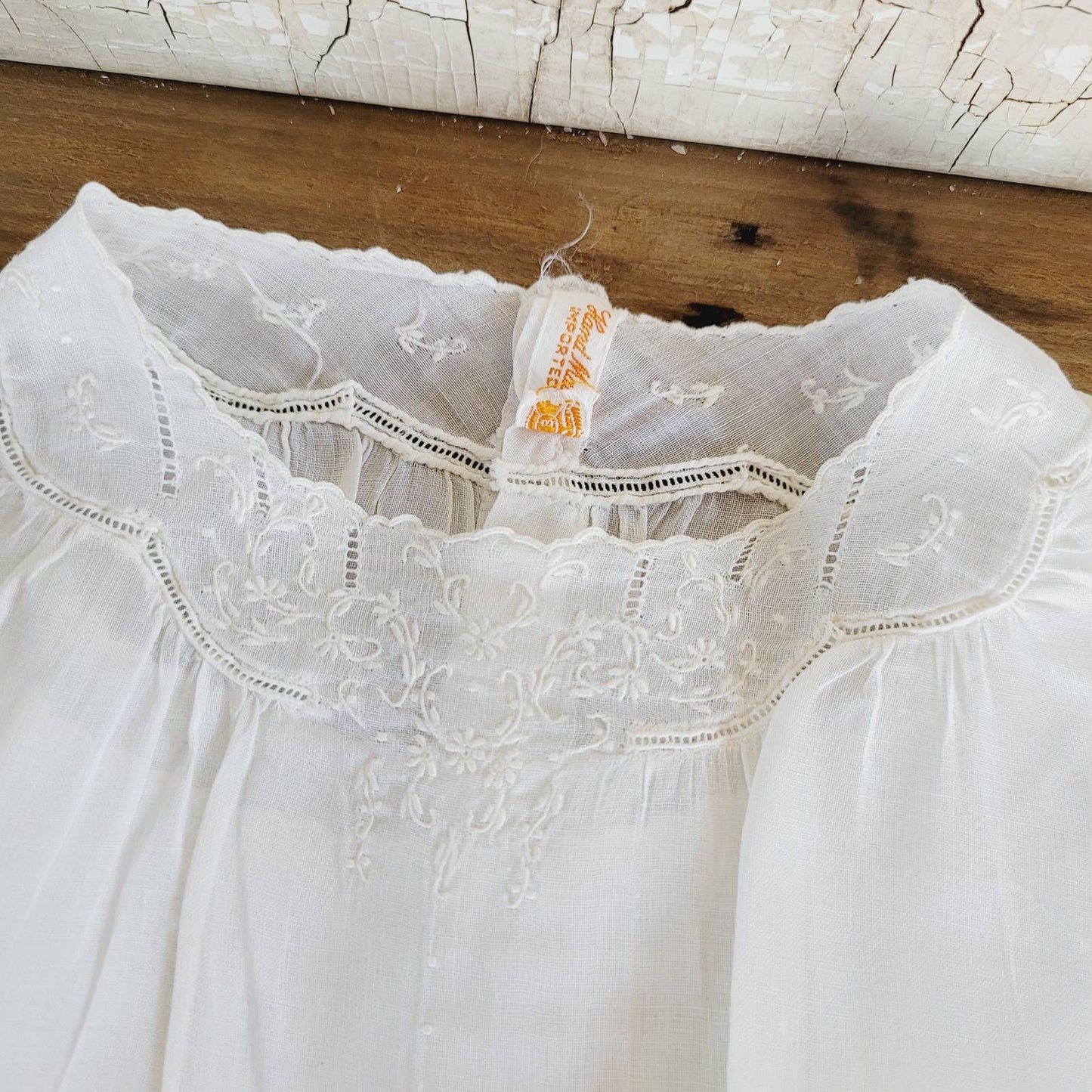 Vintage 4pc Christening Gown Set