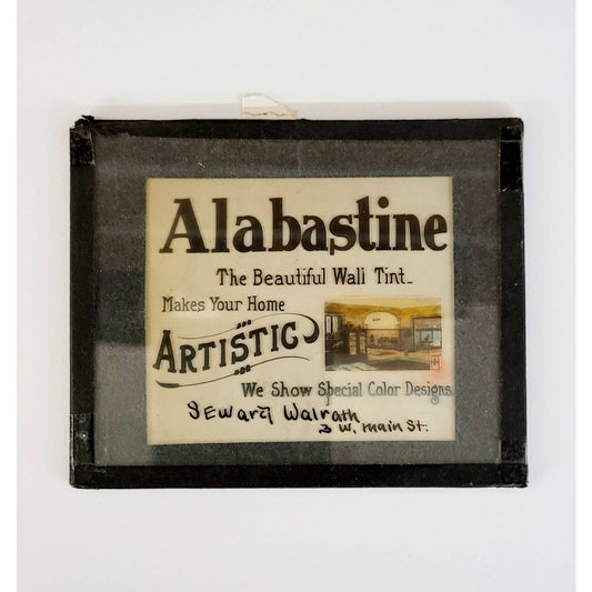 Antique Advertising Albastine Slide