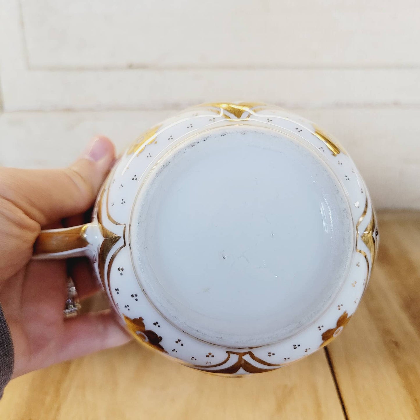 Antique Oversized Cup and Saucer To My Wife