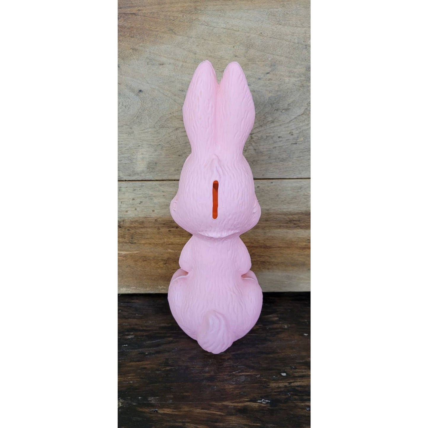 Vintage Pink Bunny Bank