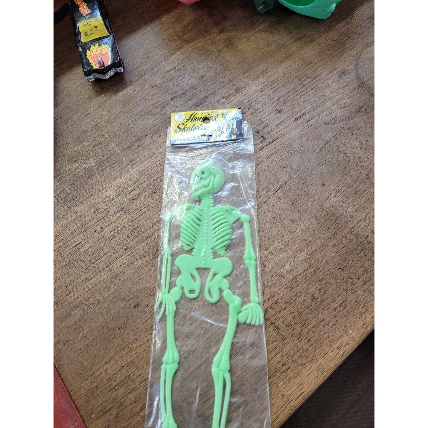 Vintage NOS Hanging Skeleton