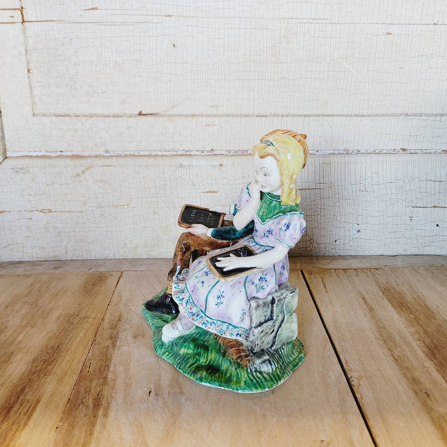 Vintage Gort Tom Sawyer Becky figurine Priolo American Classics