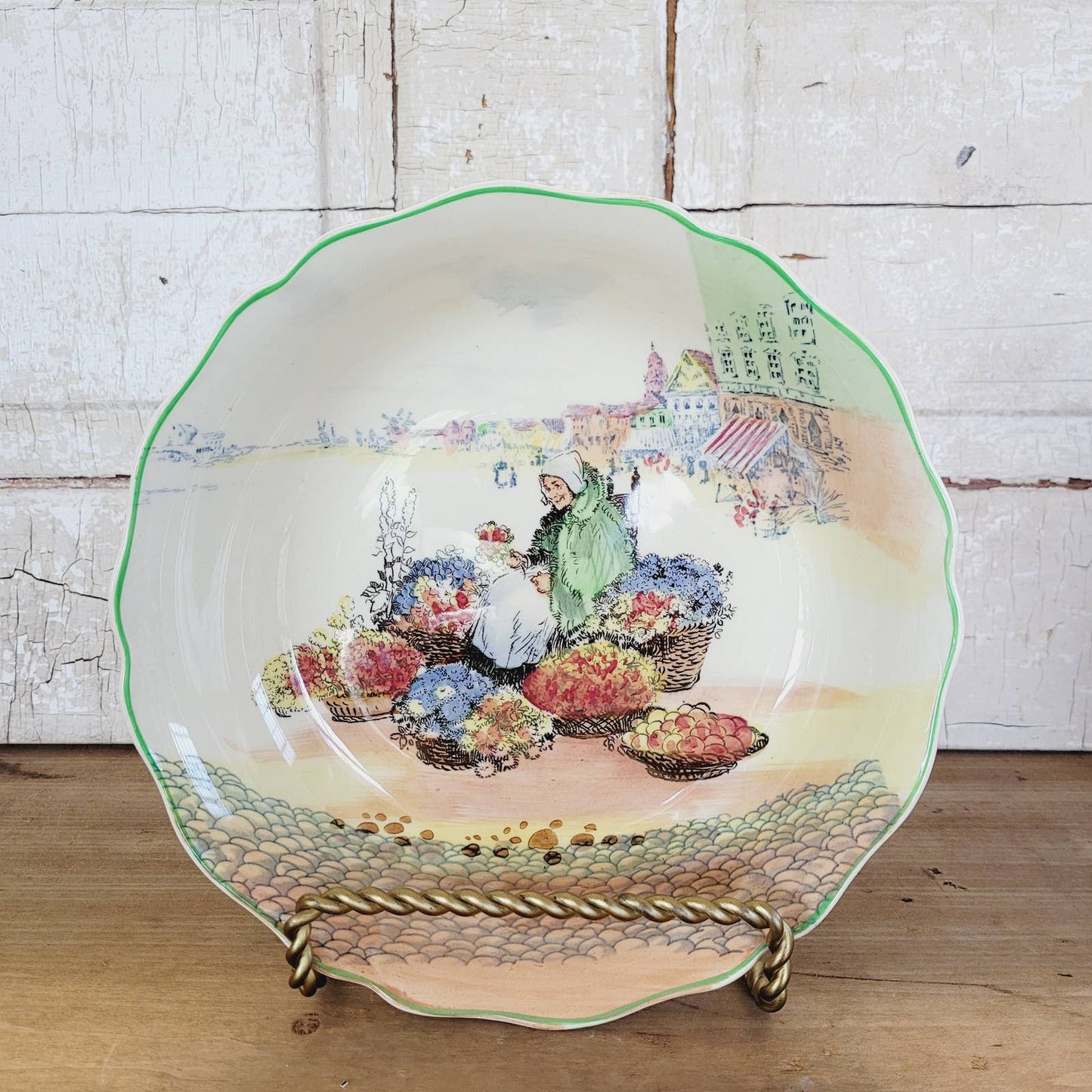 Royal Doulton Flower Market Serving Bowl