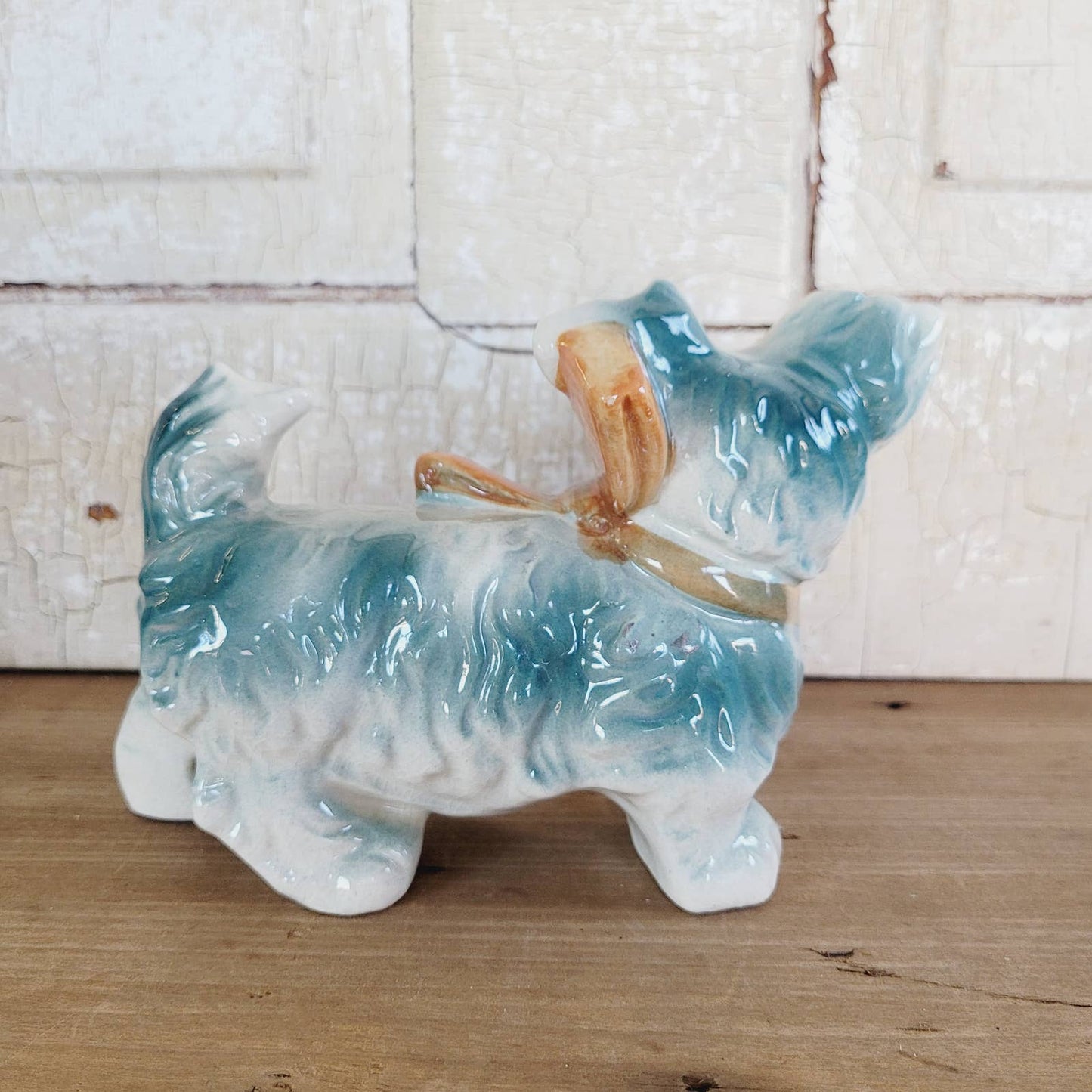 Vintage Japan Ceramic Terrier Dog Figurine