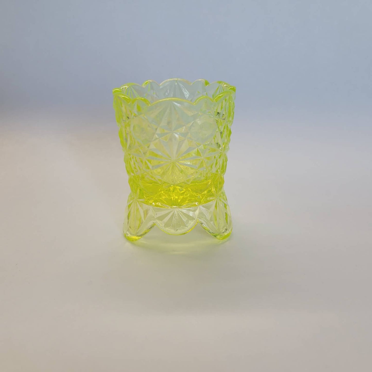 Boyd Glass Daisy Button Toothpick Holder -Retired