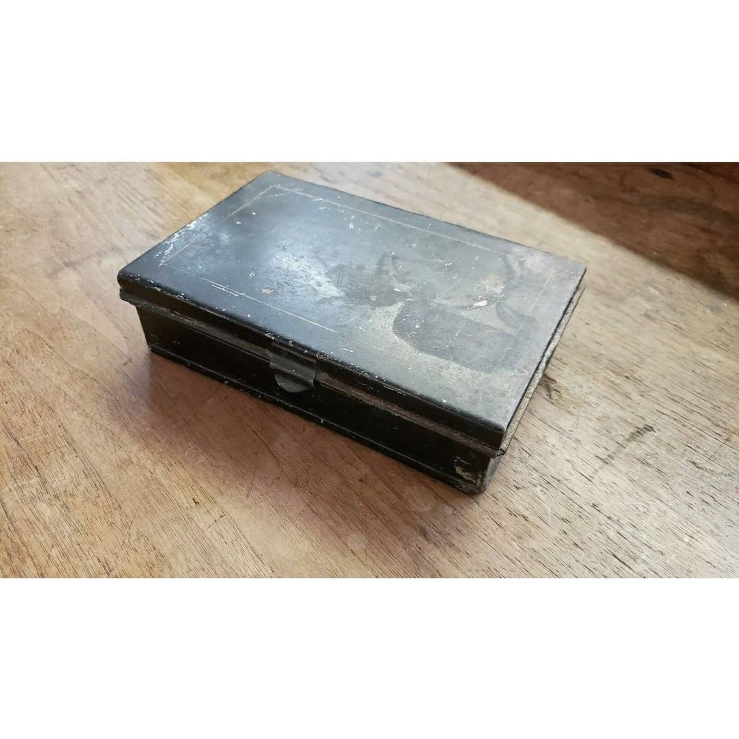 Antique Tiffany & Co Metal Grooming Box