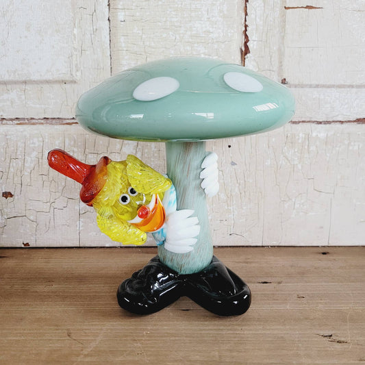 Murano Mushroom Clown Art