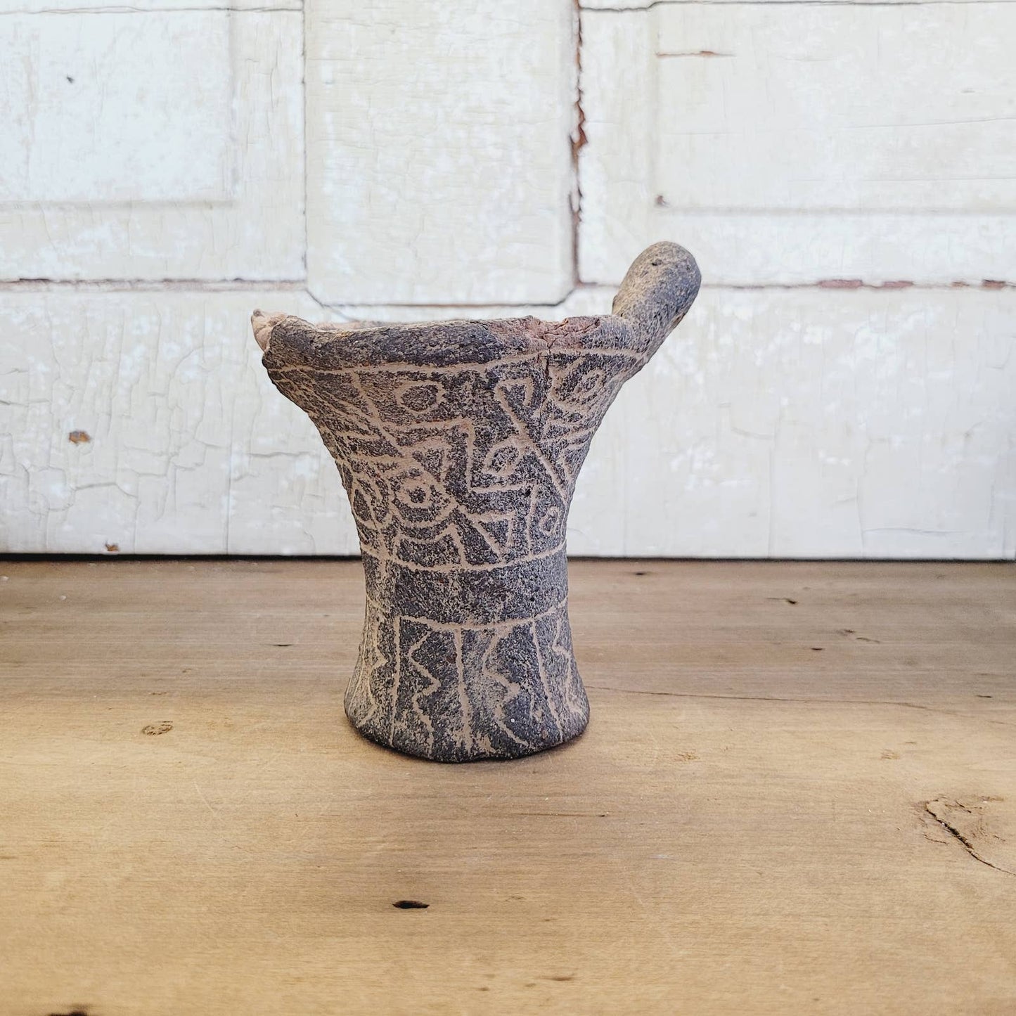 Antique Native American Pottery Vessel