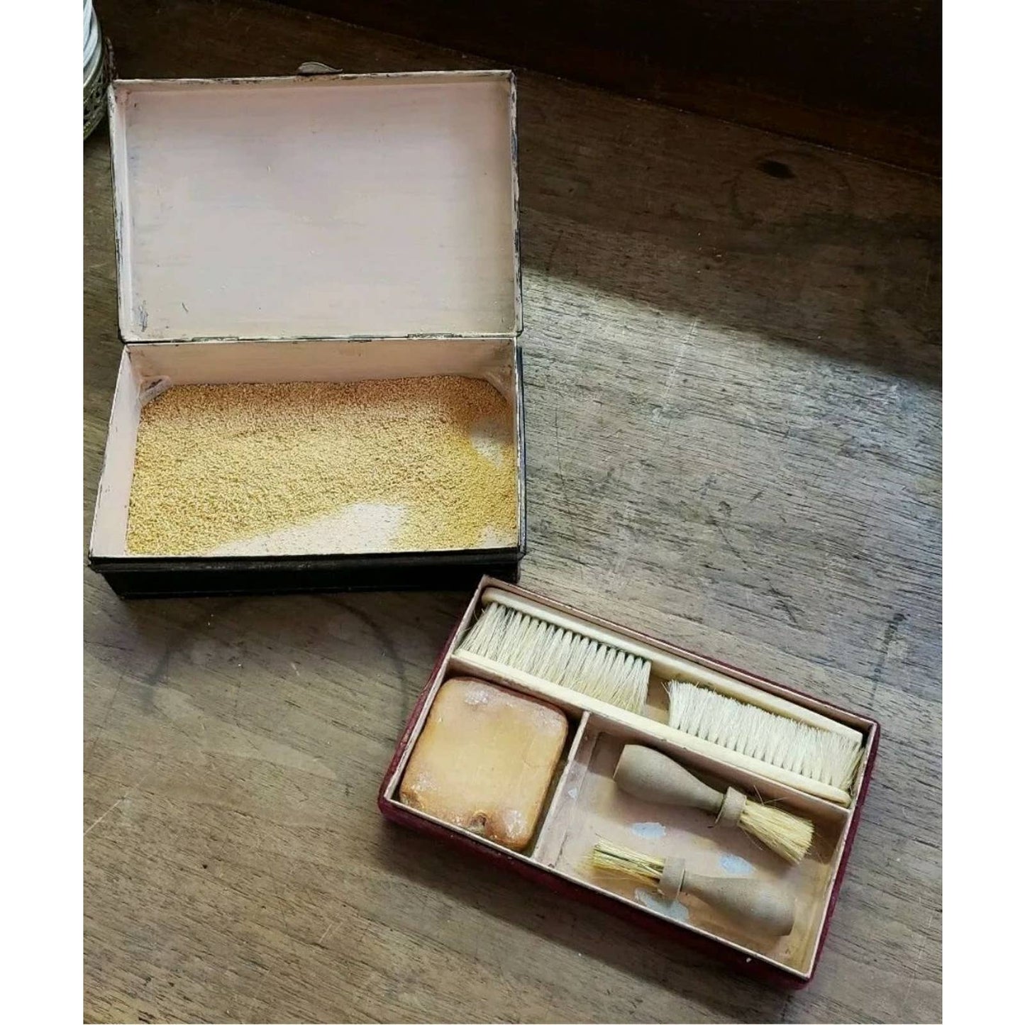 Antique Tiffany & Co Metal Grooming Box